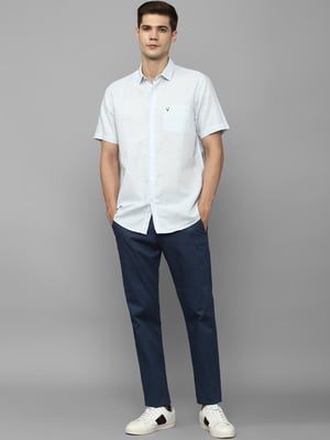 Allen Solly Slim Fit Opaque Casual Linen Shirt
