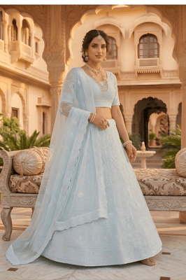 Trendy Women Lehengha Choli Dupatta Set