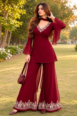 90s style kurta set
