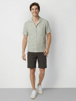Mast & Harbour Men Pure Cotton Relaxed Fit Cargo Shorts