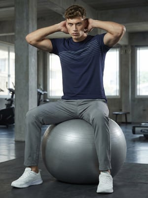 HRX by Hrithik Roshan Striped Rapid Dry Training T-shirt