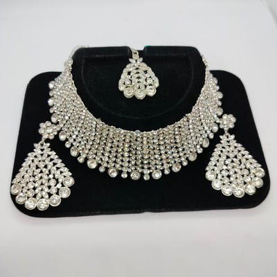 Buy traditional gold-plated choker necklace, 