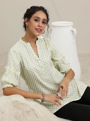 Gerua By Libas Women Ethnic Motifs Printed Kurti