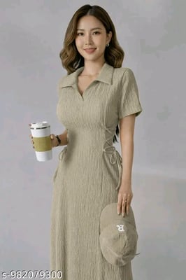 Women coller bodycon unique classic fency dresses