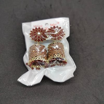 Earrings Jhumka Beautiful Heavy Jewellery Women