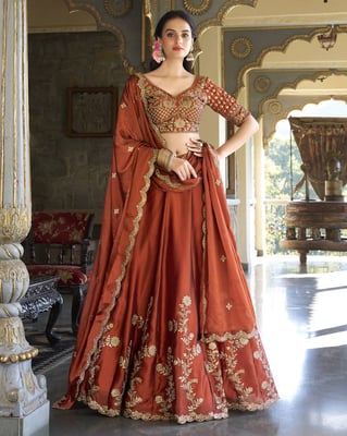 Instagram Viral Lehenga Choli For Women 