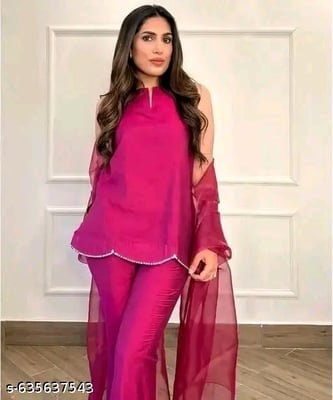 Fancy Kurti Pant With Dupatta 