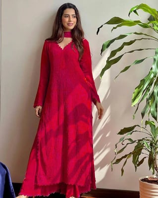 Georgette Latest Designer Women Long Salwar Suit with dupatta