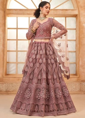 Most Beautiful Lehenga Choli Dupatta Set For Women