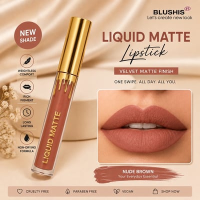 Non Transfer Smudge Proof Longlasting Sensational Liquid Matte Lipstick