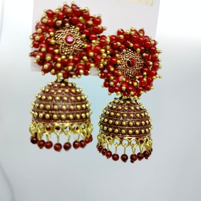Craftcart Parag Jhumka Earrings